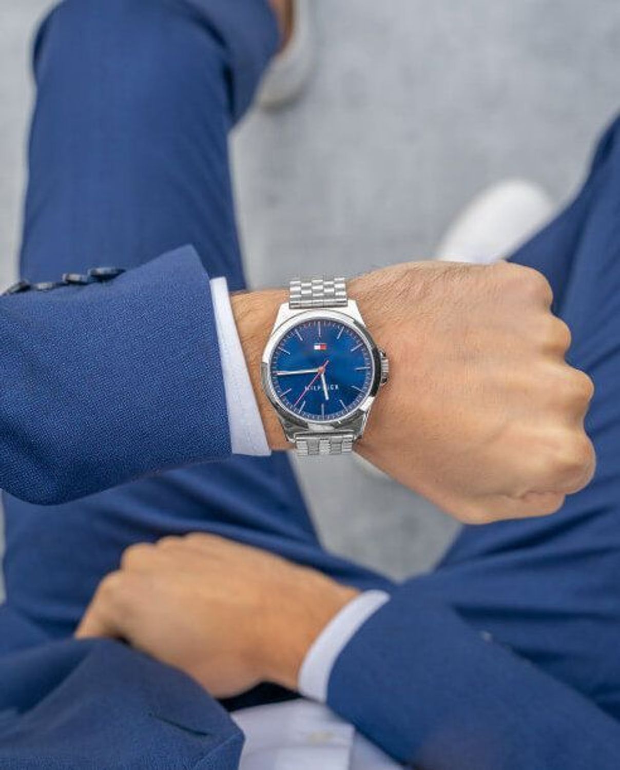 Zegarek męski Tommy Hilfiger Barclay 1791713 to stalowy męski zegarek idealny na prezent dla mężczyzny. Tommy Hilfiger Barclay 1791713.jpg