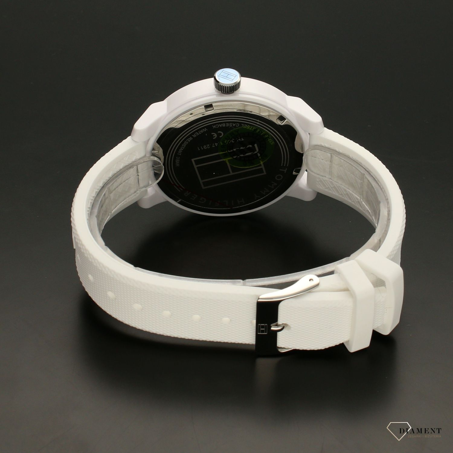 Zegarek męski Tommy Hilfiger ''Biały Tommy'' 1791743.1.jpg