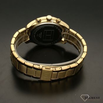 Zegarek męski na złotej bransolecie z niebieską tarczą Tommy Hilfiger Patrick 1791783  (4).jpg