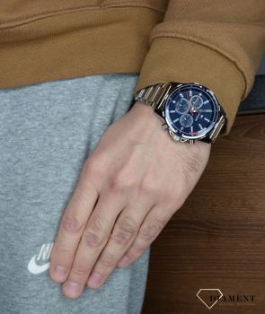 Zegarek męski Tommy Hilfiger na bransolecie 'Mason' 1791788⌚ męski Tommy Hilfiger ✓ Zegarki na rękę ⌚ Zegarki męskie (1).JPG