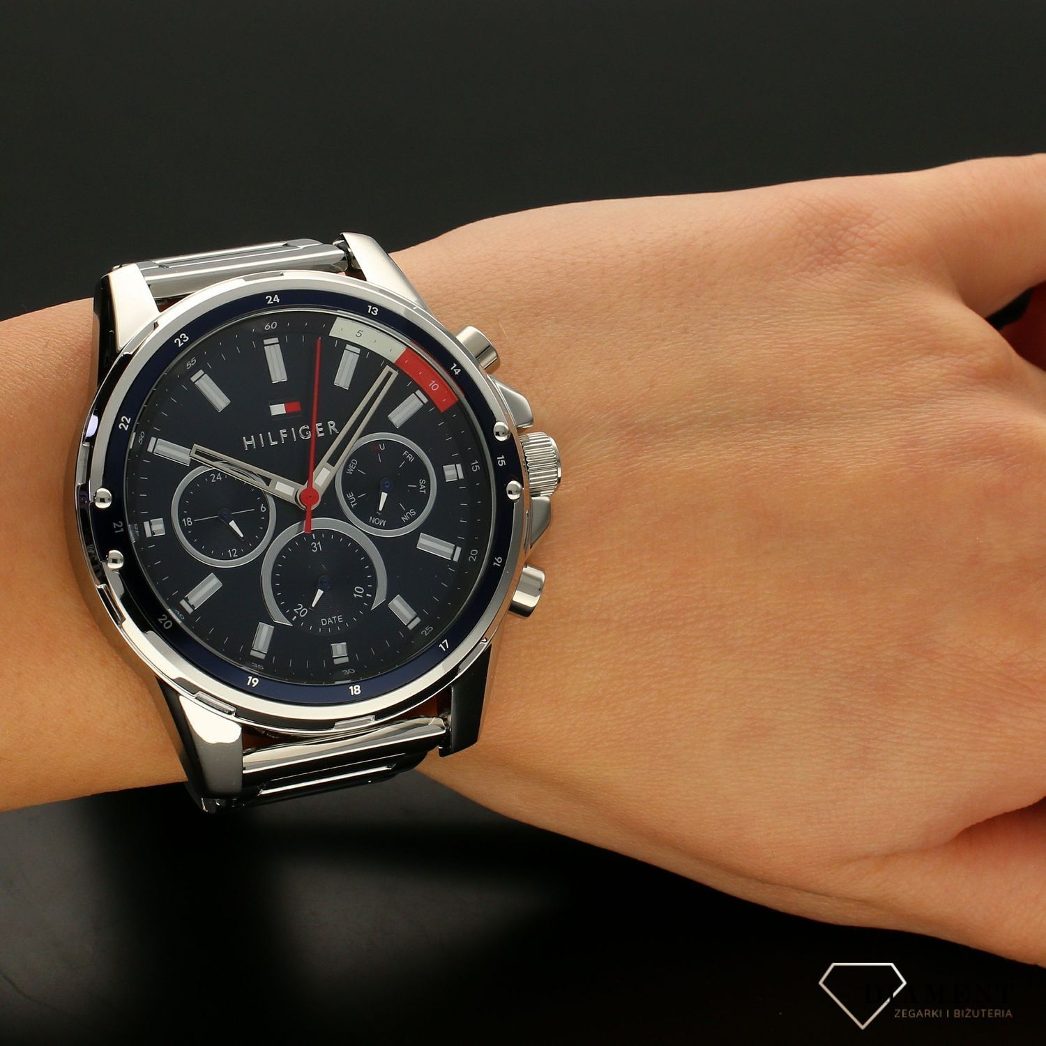 Zegarek męski Tommy Hilfiger na bransolecie 'Mason' 1791788.jpg