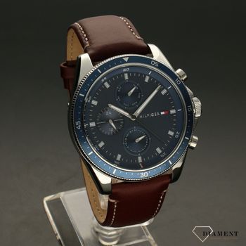 Zegarek męski na brązowym pasku Tommy Hilfiger 1791837  (1).jpg