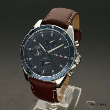 Zegarek męski na brązowym pasku Tommy Hilfiger 1791837  (2).jpg