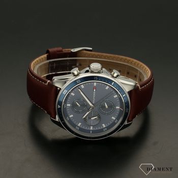 Zegarek męski na brązowym pasku Tommy Hilfiger 1791837  (3).jpg