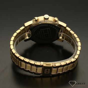 Zegarek męski na złotej bransolecie z niebieską tarczą Tommy Hilfiger Sullivan 1791880  Zegarki Tommy Hilfiger (4).jpg