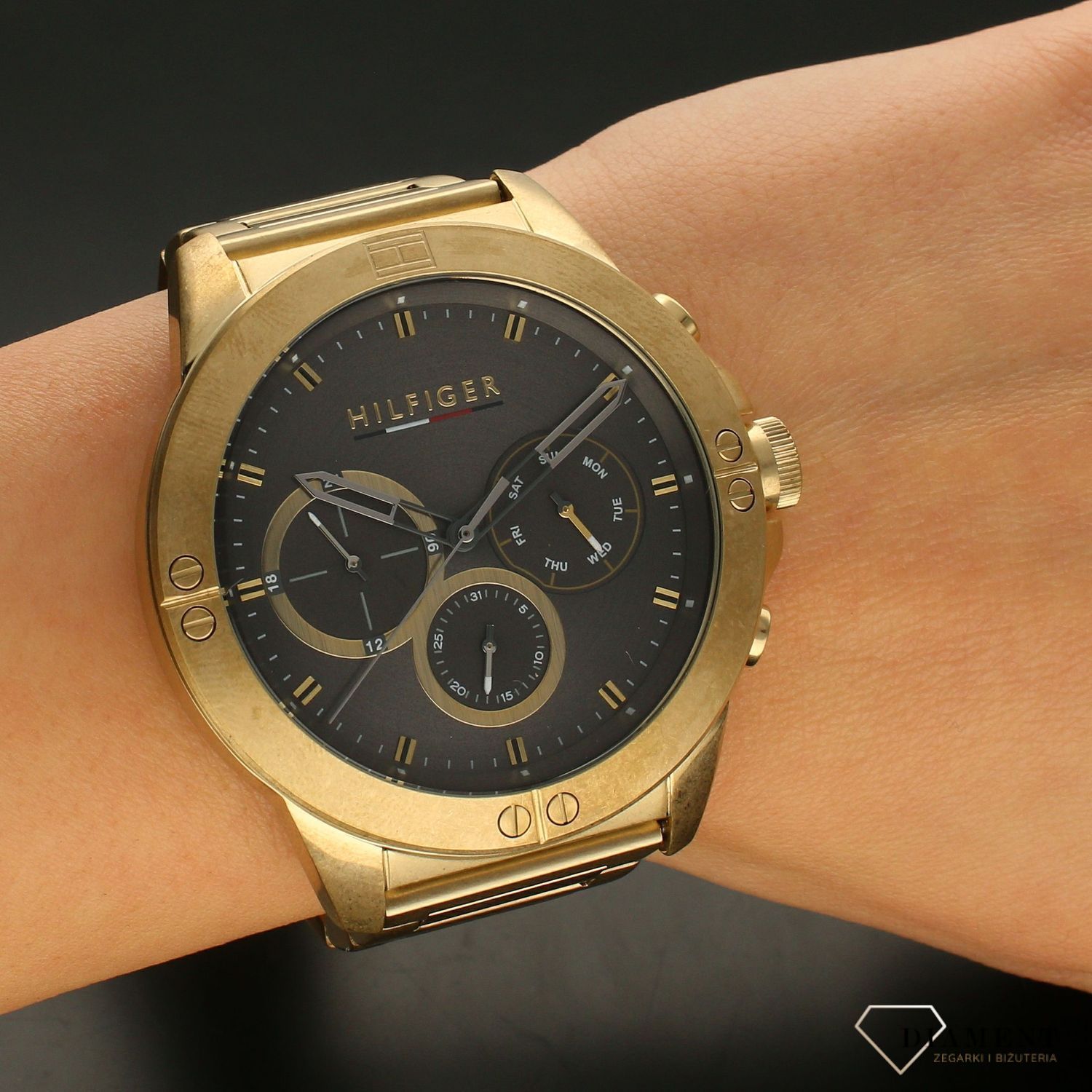 Zegarek męski Tommy Hilfiger 'Antyczne złoto' 1791891.jpg