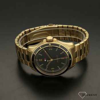 Zegarek męski na bransolecie w kolorze złota Tommy Hilfiger 1791903 z kolekcji Maverick ✓ (3).jpg