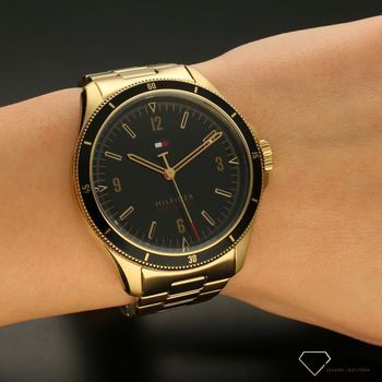 Zegarek męski na bransolecie w kolorze złota Tommy Hilfiger 1791903 z kolekcji Maverick ✓ (5).jpg