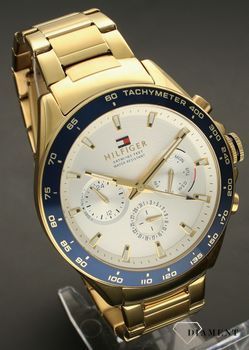 Złoty zegarek męski na bransolecie TOMMY HILFIGER Owen 1791969. Złoty zegarek męski TOMMY HILFIGER idealny na prezent dla ukochanego mężczyzny. Elegancki zegarek TOMMY HILFIGER Owen 1791969 na specjalne (3).jpg