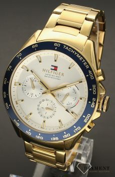 Złoty zegarek męski na bransolecie TOMMY HILFIGER Owen 1791969. Złoty zegarek męski TOMMY HILFIGER idealny na prezent dla ukochanego mężczyzny. Elegancki zegarek TOMMY HILFIGER Owen 1791969 na specjalne (4).jpg