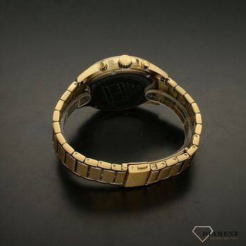 Zegarek męski na złotej bransolecie z czarna tarczą Tommy Hilfiger 1791974 Max.  (5).jpg