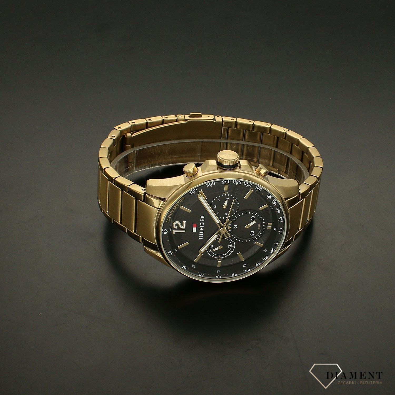 Zegarek męski złoty na bransolecie Tommy Hilfiger Max 1791974.jpg