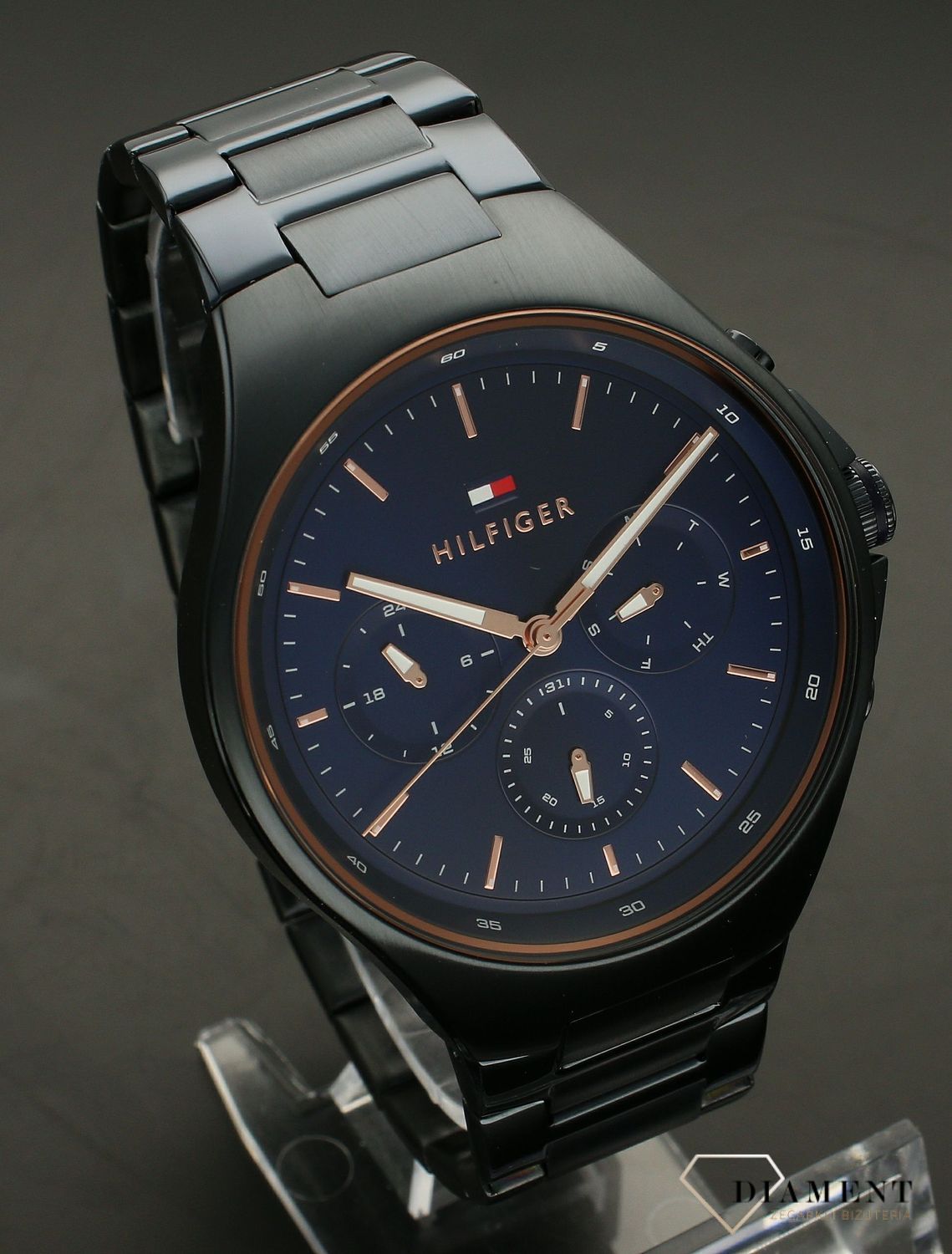 Zegarek męski Granatowy Tommy Hilfiger Justin 1792058.jpg