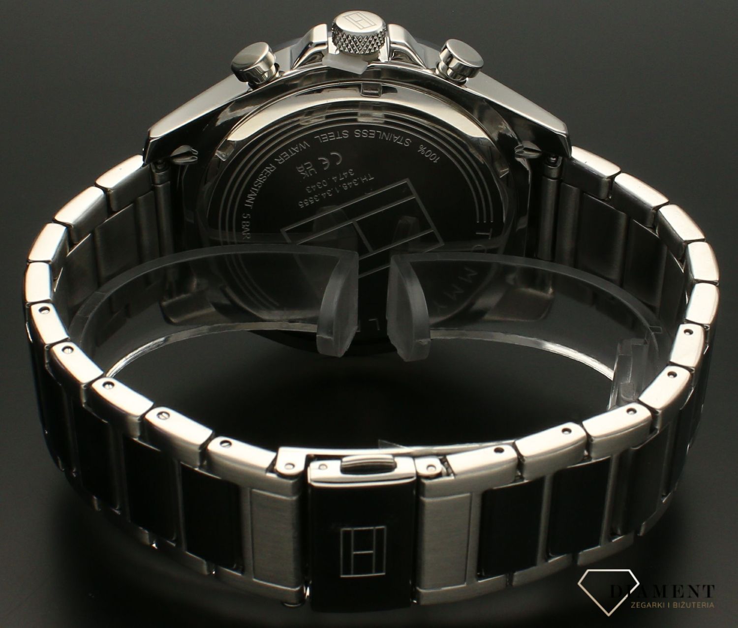 Zegarek męski Tommy Hilfiger CLARK na bransolecie 1792080. . Zegarek męski na bransolecie. Męski zegarek na srebrnej bransolecie. Męski zegarek Tommy Hilfiger idealny na prezent. Modowy zegarek męski..jpg