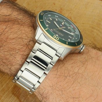 Zegarek męski Tommy Hilfiger Classic 1792230  Zielona tarcza, styl klasyczny (3).jpg