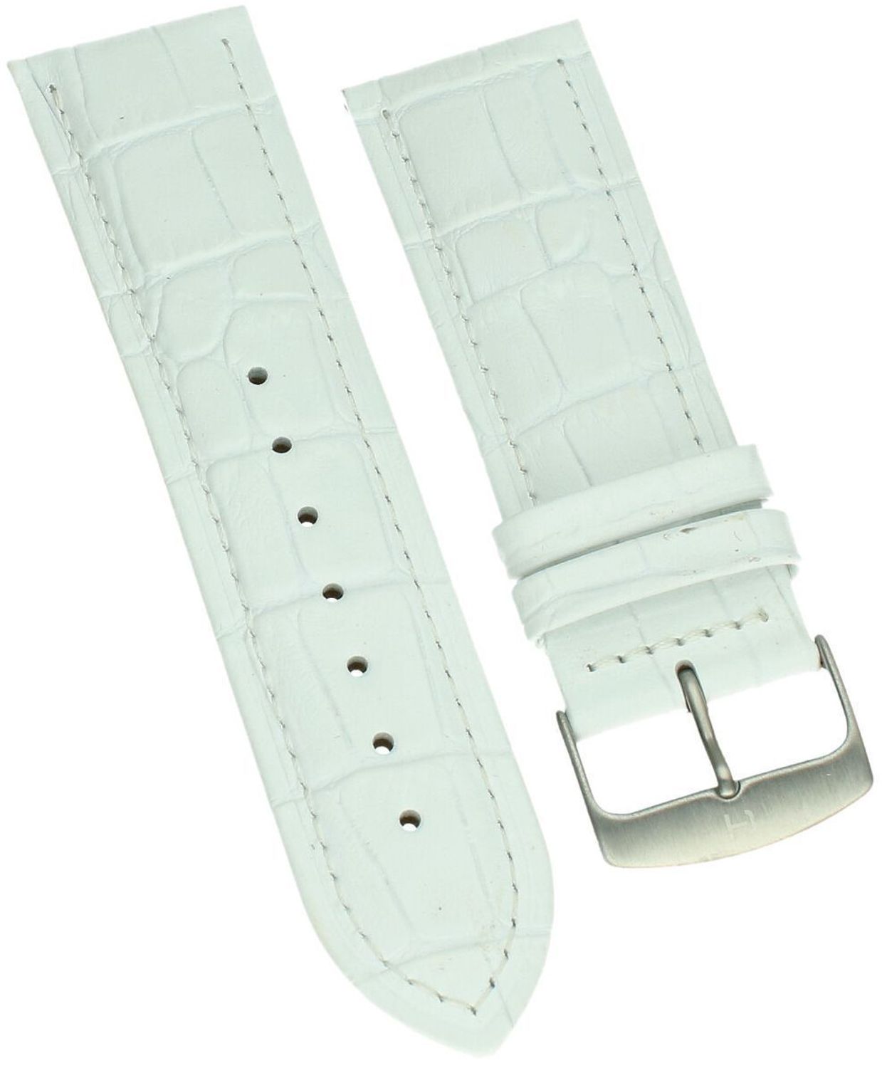 Pasek do Zegarka Horido – Skóra Aligatora, biały, 26 mm.jpg