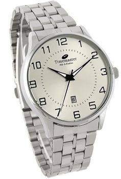 Zegarek męski na srebrnej bransolecie TIMEMASTER 191-41.jpg