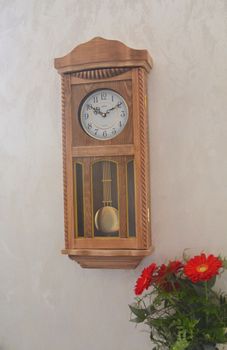Zegar ścienny z wahadłem drewniany Dąb 20002-OAK2  ✓Zegary ścienne z wahadłem ✓Zegary szafkowe ✓ Drewniany zegar✓  Autoryzowany sklep✓ Kurier Gratis 24h (6).JPG