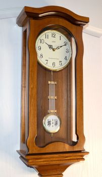 Zegar ścienny Adler 20024D ✓Zegary ścienne✓Zegary szafkowe ✓ Drewniany zegar (1).JPG