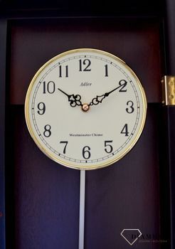 Zegar ścienny drewniany wenge Adler 20042W ✓Zegary ścienne✓Zegary szafkowe ✓ Drewniany zegar (6).JPG