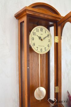 Zegar ścienny drewniany Adler dębowy 20128D ✓Zegary ścienne dębowe wiszące ✓Zegary szafkowe ✓ Drewniany zegar (1).JPG