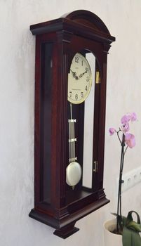 Zegar ścienny z wahadłem Adler 20128W ✓Zegary ścienne✓Zegary szafkowe ✓ Drewniany zegar✓  Autoryzowany sklep (2).JPG