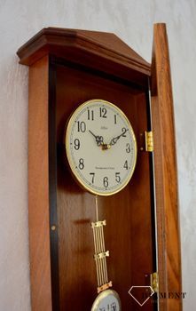 Zegar ścienny wiszący drewniany dębowy Adler 20130D to zegar drewniany wiszący z wahadłem idealny do stylowych, drewnianych wnętrz. ✓Zegary ścienne ✓Zegary szafkowe ✓ Drewniany zegar (5).JPG