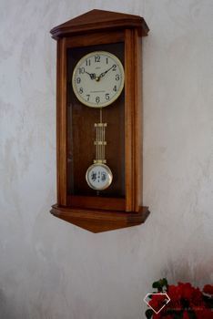 Zegar ścienny wiszący drewniany dębowy Adler 20130D to zegar drewniany wiszący z wahadłem idealny do stylowych, drewnianych wnętrz. ✓Zegary ścienne ✓Zegary szafkowe ✓ Drewniany zegar (7).JPG