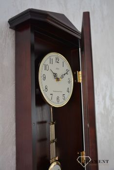 Zegar ścienny wiszący drewniany wenge Adler 20130W to zegar drewniany wiszący z wahadłem idealny do stylowych, drewnianych wnętrz. ✓Zegary ścienne✓Zegary szafkowe ✓ Drewniany zegar (3).JPG