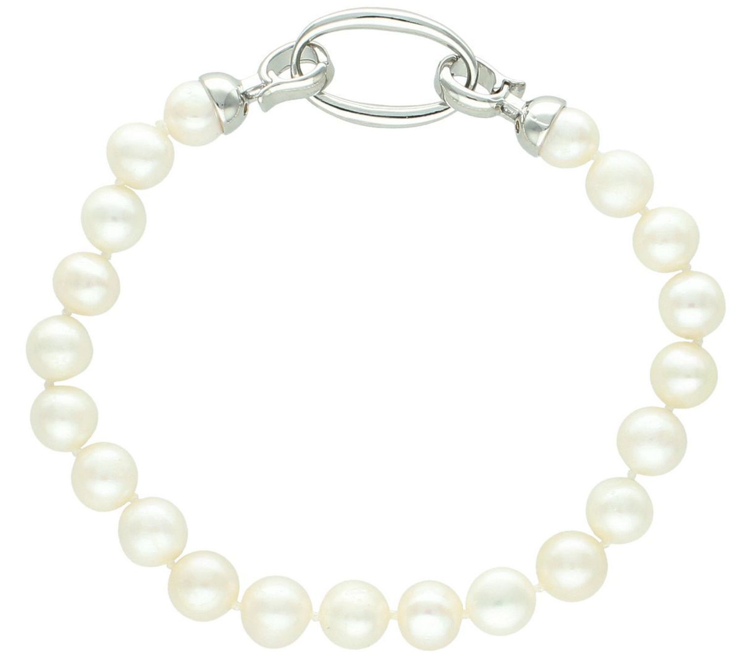 Bransoletka perła hod. ozdobne zapięcie pr 925, 2027160308 Niezwykle efektowna, gustowna bransoletka wykonana z certyfikowanych hodowlanych pereł1.jpg