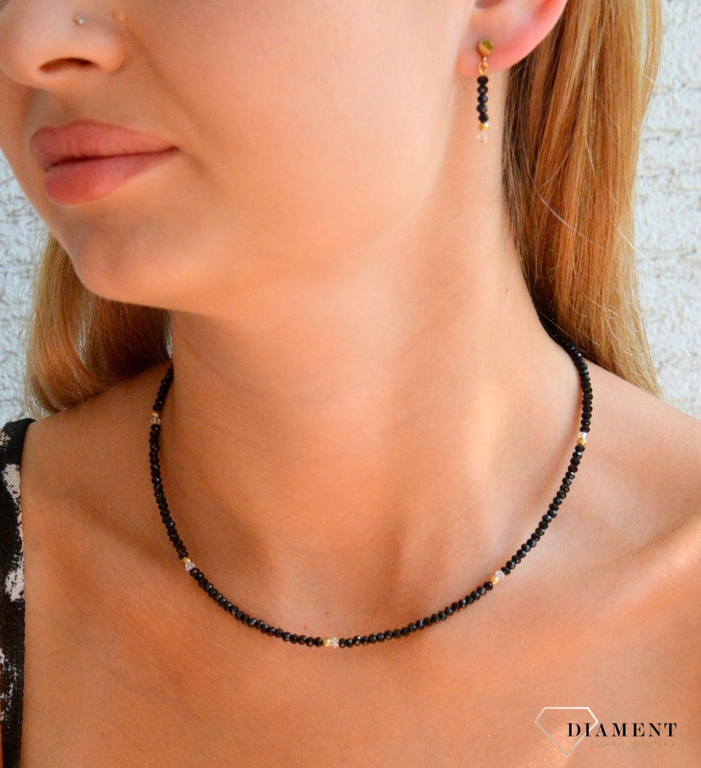 Naszyjnik damski Swarovski Coeur de Lion Little Twinkle 2033101300. Damski naszyjnik ze stali. Naszyjnik damski marki  Coeur de Lion. Naszyjnik z kryształami Swarovskiego. Naszyjnik z kamieniami na prezent (2).jpg