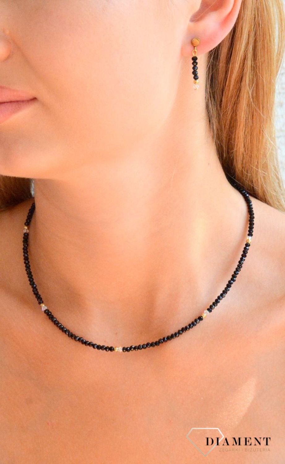 Naszyjnik damski Swarovski Coeur de Lion Little Twinkle 2033101300. Damski naszyjnik ze stali. Naszyjnik damski marki  Coeur de Lion. Naszyjnik z kryształami Swarovskiego. Naszyjnik z kamieniami na prezent (2).jpg