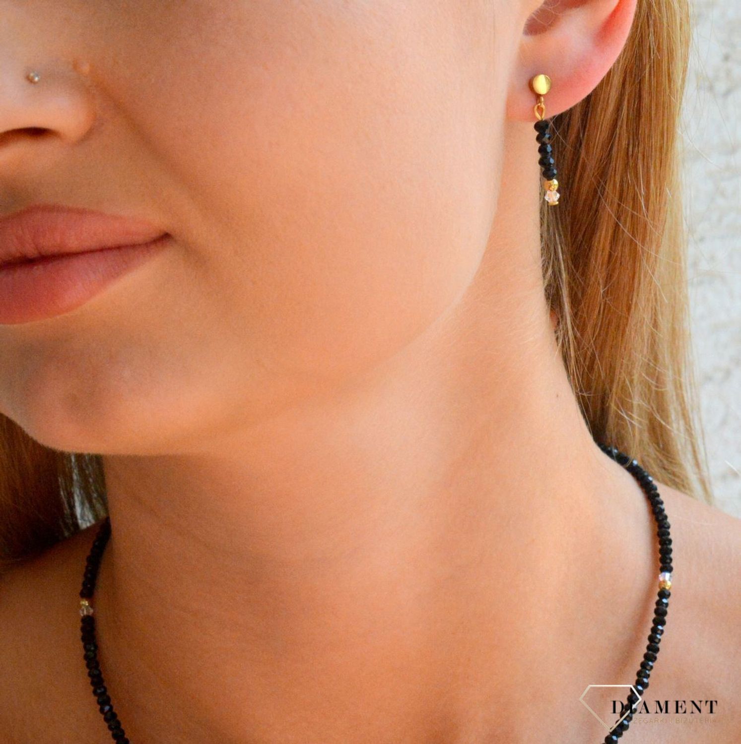 Kolczyki damskie Swarovski Coeur de Lion Little Twinkle 2033211300. Kolczyki stalowe Coeur de Lion. Kolczyki damskie wiszące. Kolczyki dla kobiety na prezent (2).jpg