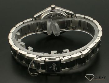 Zegarek damski  Atlantic Seapair Sapphire 20335.41.01BK zachwyca mieniącą się tarczą wykonaną z masy perłowej, na której umieszczon (4).jpg