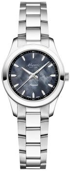 Zegarek damski  Atlantic Seapair Sapphire 20335.41.01BK. Damski zegarek na bransolecie. Zegarek damski z masą perłową. Zegarek damski idealny na prezent dla kobiety. Zegarek damski Atlantic z szafirowym szkłem..jpg