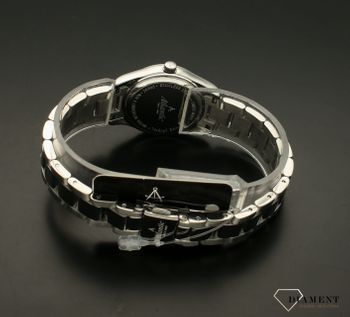 Zegarek damski Atlantic Classic Sapphire 20335.41.91TQ. Wyposażony jest w kwarcowy mechanizm, zasilany za pomocą baterii. Posiada bardzo wysoką dokładność mierzenia czasu +- 10 sekund w przeciągu 30 dni. Zegarek damski z mię (3).jpg