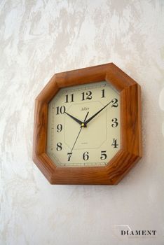 Zegar ścienny drewniany niemiecki Adler 21003D (2).JPG