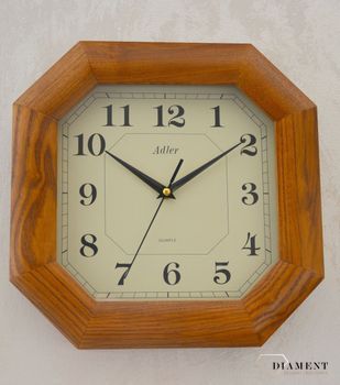 Zegar ścienny drewniany niemiecki Adler 21003D (3).JPG