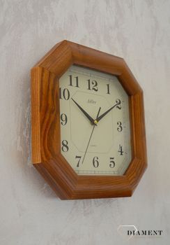 Zegar ścienny drewniany niemiecki Adler 21003D (4).JPG