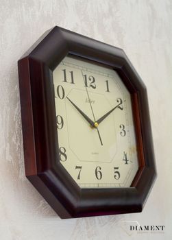 Zegar ścienny drewniany niemiecki Adler 21003W (4).JPG