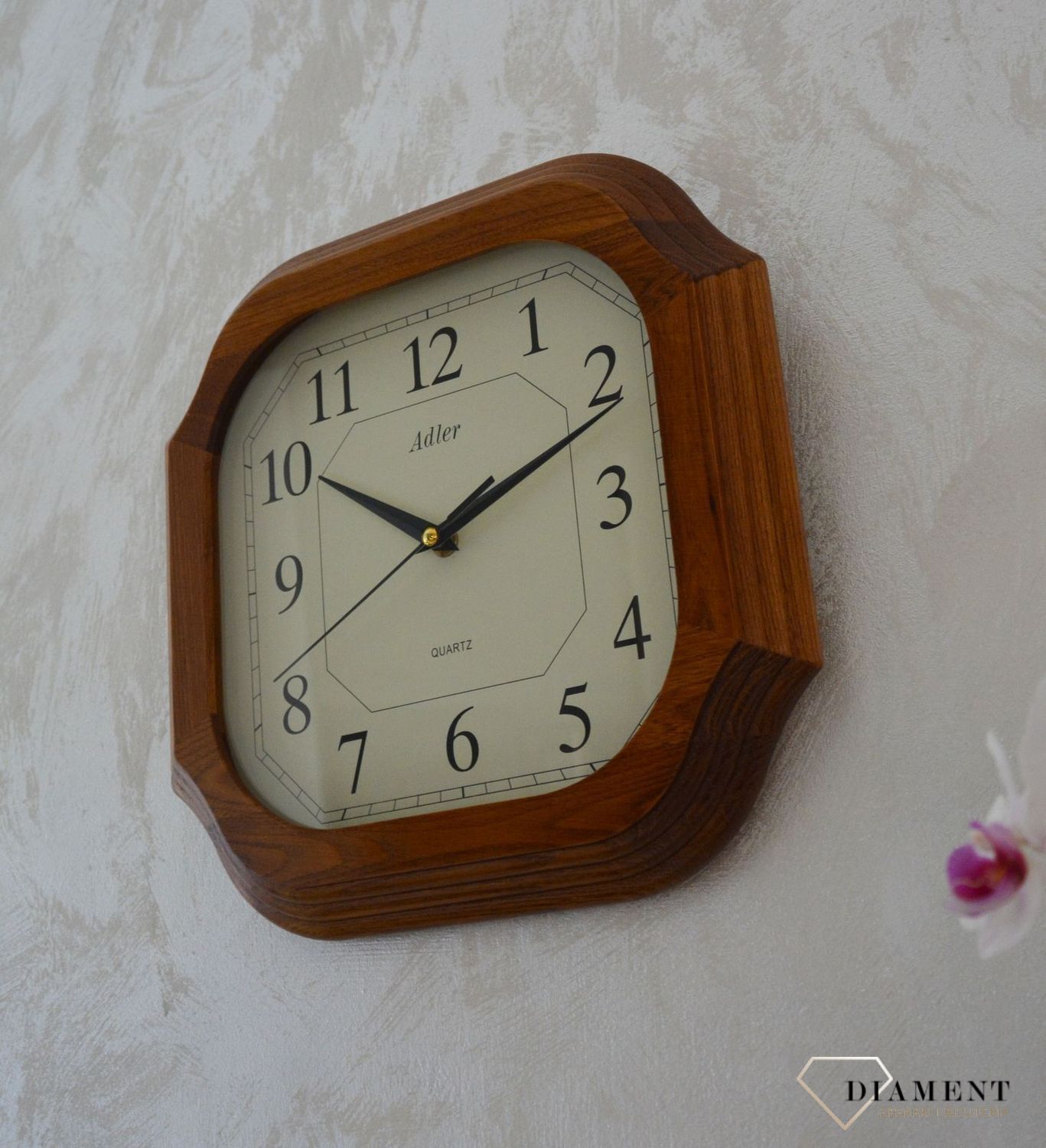 Zegar ścienny drewniany niemiecki Adler 21005D. ✓ zegar na ścianę ✓ zegary drewniane✓ wymarzony prezent ✓ Grawer 0zł✓Zwrot 30 dni✓ (12).JPG
