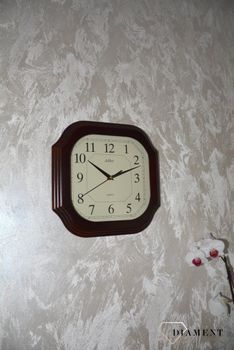 Zegar ścienny drewniany niemiecki Adler 21005W (2).JPG