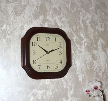 Zegar ścienny drewniany niemiecki Adler 21005W (7).JPG
