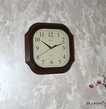 Zegar ścienny drewniany niemiecki Adler 21005W (8).JPG