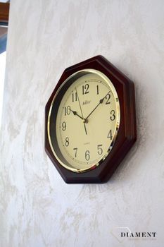 Zegar ścienny drewniany niemiecki Adler 21023W (2).JPG