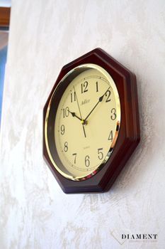 Zegar ścienny drewniany niemiecki Adler 21023W (4).JPG