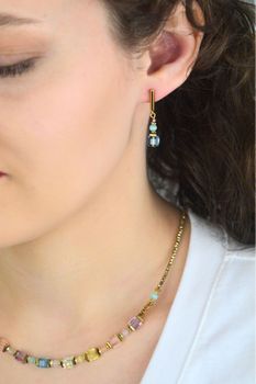 Kolczyki Coeur de Lion Cube Aura 210421-1576 złote – Swarovski®, hematyt, eleganckie (4).jpg