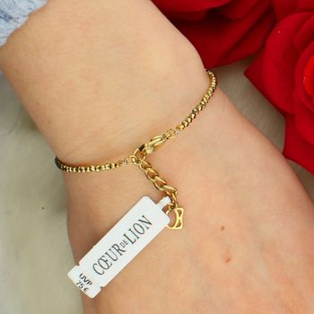 Bransoletka Coeur de Lion Cube Aura 210430-1576 złota – hematyt, kryształy Swarovski® (3).jpg