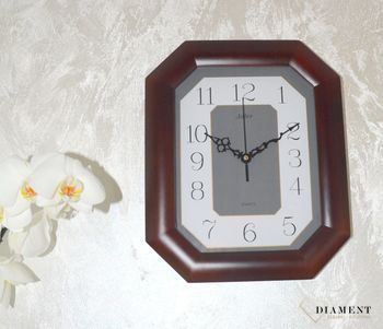 Zegar na ścianę drewniany Adler 21046W ✓Zegary ścienne✓Zegary na ścianę  ✓ Drewniany zegar✓ (3).JPG