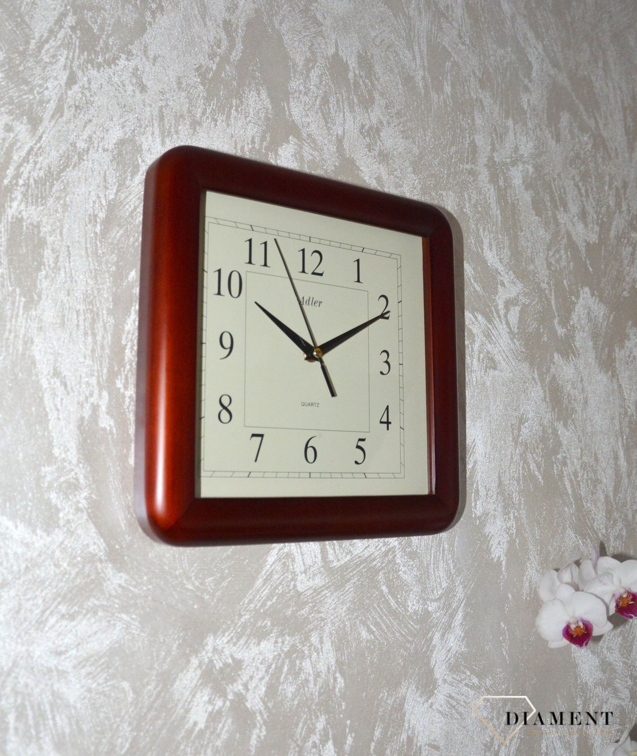 Zegar ścienny drewniany Adler 21047CH (4).JPG